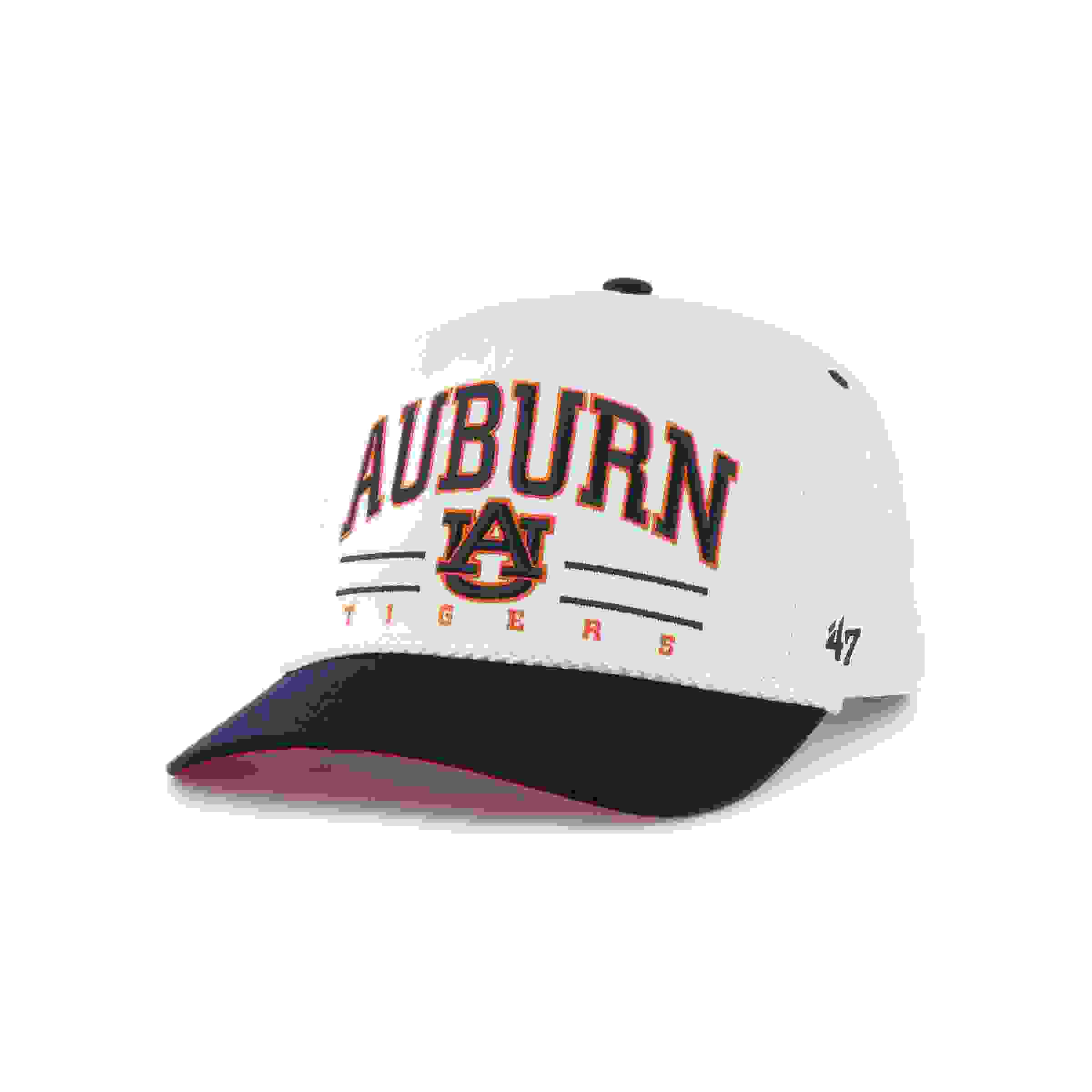 47 Auburn Tigers Roscoe Rope Hitch White Snapback Cap